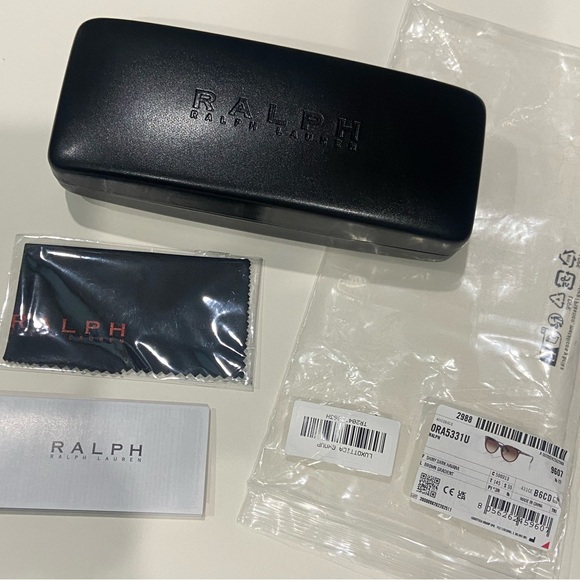 Ralph Lauren Brown Tortoise Sunglasses. NWT - Picture 8 of 11